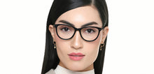 Load image into Gallery viewer, Black Cat Eye Full Rim Women Eyeglasses by Vincent Chase-219690