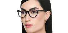 Load image into Gallery viewer, Black Cat Eye Full Rim Women Eyeglasses by Vincent Chase-219690