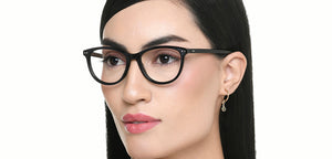 Black Cat Eye Full Rim Women Eyeglasses by Vincent Chase-219690
