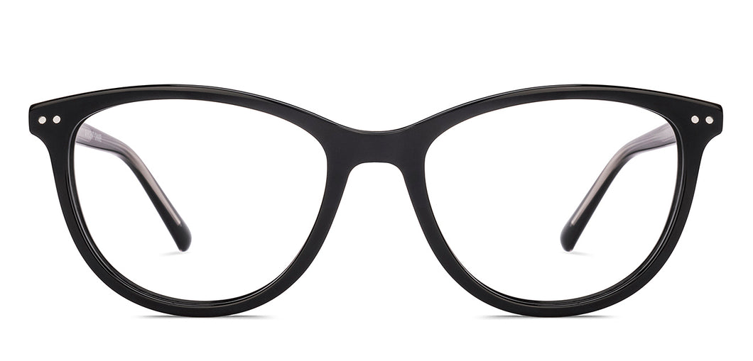 Black Cat Eye Full Rim Women Eyeglasses by Vincent Chase-219690