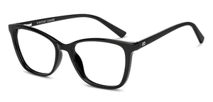 Black Cat Eye Full Rim Unisex Eyeglasses by Vincent Chase Online-228356