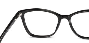Black Cat Eye Full Rim Unisex Eyeglasses by Vincent Chase Online-228356
