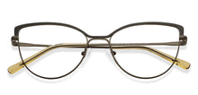 Load image into Gallery viewer, Gunmetal Black Cat Eye Full Rim Women Eyeglasses by Vincent Chase Online-207361
