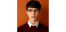 Load image into Gallery viewer, Black Clubmaster Full Rim Unisex Eyeglasses by Lenskart-232709