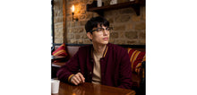 Load image into Gallery viewer, Black Clubmaster Full Rim Unisex Eyeglasses by Lenskart-232709