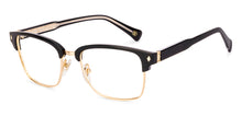 Load image into Gallery viewer, Black Clubmaster Full Rim Unisex Eyeglasses by Lenskart-232709