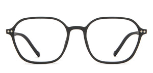 Black Geometric Full Rim Unisex Eyeglasses by Lenskart Air-216579