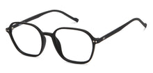 Load image into Gallery viewer, Black Geometric Full Rim Unisex Eyeglasses by Lenskart Air-216579