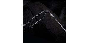 Black Geometric Full Rim Unisex Eyeglasses by Lenskart STUDIO-219831