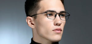 Black Geometric Full Rim Unisex Eyeglasses by Lenskart STUDIO-219831