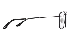 Black Geometric Full Rim Unisex Eyeglasses by Lenskart STUDIO-219831