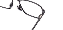 Load image into Gallery viewer, Black Geometric Full Rim Unisex Eyeglasses by Lenskart STUDIO-219831