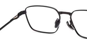 Black Geometric Full Rim Unisex Eyeglasses by Lenskart STUDIO-219831