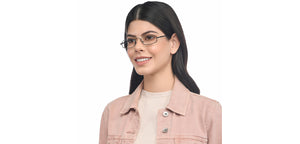 Black Oval Full Rim Unisex Eyeglasses by Lenskart READERS-209204