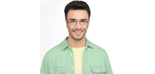 Load image into Gallery viewer, Black Oval Full Rim Unisex Eyeglasses by Lenskart READERS-209204
