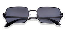 Load image into Gallery viewer, Black Rectangle Full Rim Unisex Sunglasses by Vincent Chase Polarized-221888