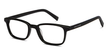 Load image into Gallery viewer, Black Rectangle Full Rim Unisex Eyeglasses by John Jacobs-213681