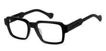 Load image into Gallery viewer, Black Rectangle Full Rim Unisex Eyeglasses by John Jacobs-216863