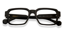 Load image into Gallery viewer, Black Rectangle Full Rim Unisex Eyeglasses by John Jacobs-216863