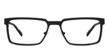 Load image into Gallery viewer, Black Rectangle Full Rim Unisex Eyeglasses by John Jacobs-222857