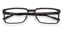Load image into Gallery viewer, Black Rectangle Full Rim Unisex Eyeglasses by John Jacobs-222857