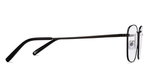 Black Rectangle Full Rim Unisex Eyeglasses by John Jacobs-206522