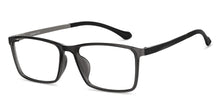 Load image into Gallery viewer, Grey Rectangle Full Rim Unisex Eyeglasses by Lenskart Air-201195