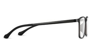 Grey Rectangle Full Rim Unisex Eyeglasses by Lenskart Air-201195