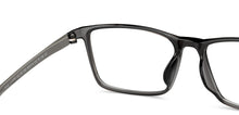 Load image into Gallery viewer, Grey Rectangle Full Rim Unisex Eyeglasses by Lenskart Air-201195