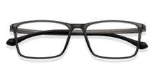 Load image into Gallery viewer, Grey Rectangle Full Rim Unisex Eyeglasses by Lenskart Air-201195