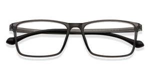 Grey Rectangle Full Rim Unisex Eyeglasses by Lenskart Air-201195