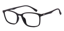 Load image into Gallery viewer, Black Rectangle Full Rim Unisex Eyeglasses by Lenskart Air-219041