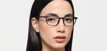 Load image into Gallery viewer, Black Rectangle Full Rim Unisex Eyeglasses by Lenskart Air-219045