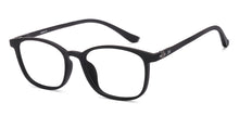 Load image into Gallery viewer, Black Rectangle Full Rim Unisex Eyeglasses by Lenskart Air-219045