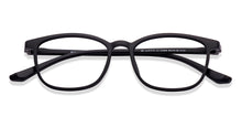 Load image into Gallery viewer, Black Rectangle Full Rim Unisex Eyeglasses by Lenskart Air-219045