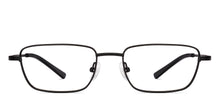 Load image into Gallery viewer, Black Rectangle Full Rim Unisex Eyeglasses by Lenskart Air Online-222452