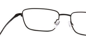 Black Rectangle Full Rim Unisex Eyeglasses by Lenskart Air Online-222452