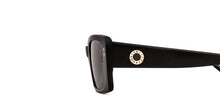 Load image into Gallery viewer, Black Rectangle Full Rim Women Sunglasses by Lenskart-219451