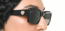 Load image into Gallery viewer, Black Rectangle Full Rim Women Sunglasses by Lenskart-219451