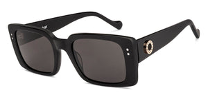 Black Rectangle Full Rim Women Sunglasses by Lenskart-219451