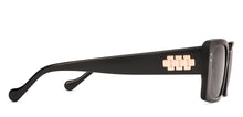 Load image into Gallery viewer, Black Rectangle Full Rim Women Sunglasses by Lenskart-219451