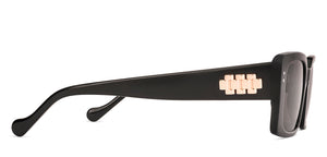 Black Rectangle Full Rim Women Sunglasses by Lenskart-219451