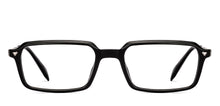 Load image into Gallery viewer, Black Rectangle Full Rim Unisex Eyeglasses by Lenskart-235475