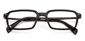 Black Rectangle Full Rim Unisex Eyeglasses by Lenskart-235475