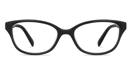 Black Rectangle Full Rim Women Eyeglasses by Lenskart-228922