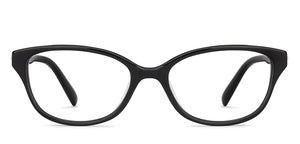 Black Rectangle Full Rim Women Eyeglasses by Lenskart-228922