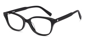 Black Rectangle Full Rim Women Eyeglasses by Lenskart-228922