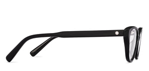 Black Rectangle Full Rim Women Eyeglasses by Lenskart-228922