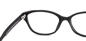 Black Rectangle Full Rim Women Eyeglasses by Lenskart-228922