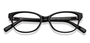 Black Rectangle Full Rim Women Eyeglasses by Lenskart-228922